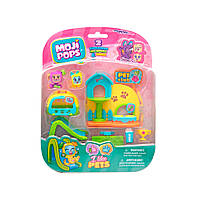 Toys Игровой набор Питомцы на прогулке Moji Pops PMPSB216IN10, 2 фигурки, аксессуары