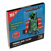 Пластилін Yes Minecraft 540622 12 кольорів d