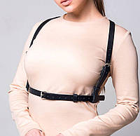 Портупея Feral Fillings Harness Top натуральная кожа Черный (SO3442) PK, код: 1766469