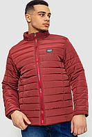 Куртка мужская демисезонная, цвет бордовый, 244R070