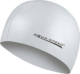 Шапка для плавання Aqua Speed MEGA 100-26 Срібляста (5908217635549)