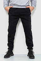 Спортивные штаны мужские на флисе черный 244R4740 Ager L ZZ, код: 8408634