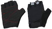 Мужские перчатки для велосипеда занятия спортом Crivit черные и зал Nestore Чоловічі рукавички для велосипеда