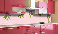 Наклейка виниловая кухонный фартук Zatarga Розовые цвет 650х2500 мм IB, код: 5570384