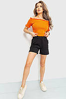 Топ женский нарядный в рубчик Ager 204R020 S-M Оранжевый BX, код: 8223568