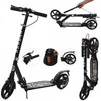 Самокат I-Trike SR2-018-11-B 77-103 см черный d