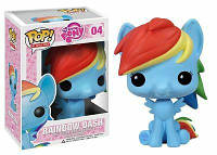 Фигурка Funko Pop Фанко Поп My little pony Rainbow Dash Мой маленький пони Рейнбоу Дэш 10 см MLP RD 4