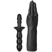 Рука для фистинга Doc Johnson Titanmen The Hand with Vac-U-Lock Compatible Handle 434*69 мм Ч TE, код: 1529536