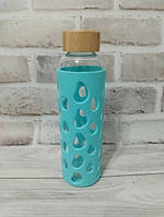 Бутылка для воды Kamille KM-9023-Blue 500 мл голубая d