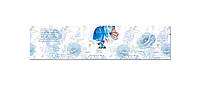 Наклейка виниловая кухонный фартук Zatarga Голубые бабочки 650х2500 мм TV, код: 5570501