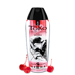 Лубрикант на водній основі Shunga Toko AROMA — Blazing Cherry 165 мл (SO2531) ZZ, код: 2726520