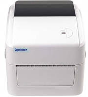 Термопринтер этикеток, наклеек Xprinter XP-420B 108мм USB, белый d