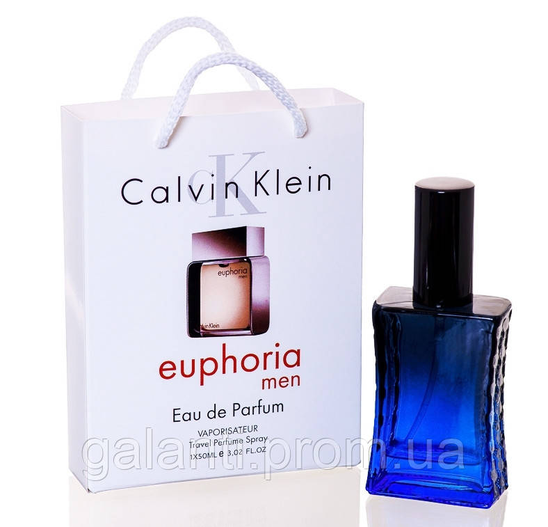 Туалетна вода CK Euphoria men — Travel Perfume 50ml GL, код: 7623226