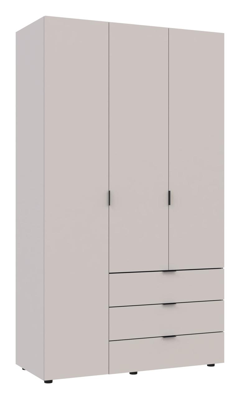 Шафа для одягу "Гелар" 116х50х203 см. 3 ДСП, Кашемір, фото 1