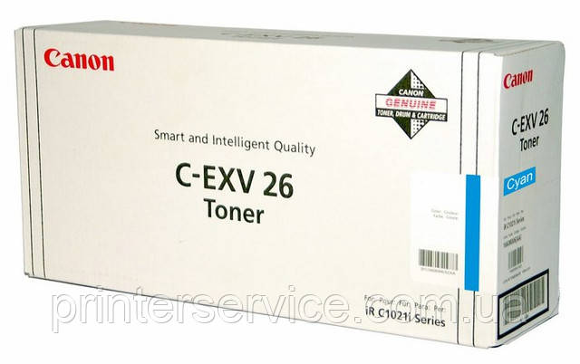 Тонер Canon C-EXV26 Cyan для iR C1021/ C1028 (1659B006)