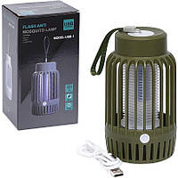 Антимоскітна лампа пастка від комарів з акумулятором 1,3 W USB-1 USB-1(118155) irs