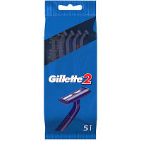 Бритва Gillette 2 одноразовая 5 шт. 3014260282684/3014260287030 d