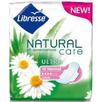 Гигиенические прокладки Libresse Natural Care Ultra Clip Normal 10 шт 7322540523300 d