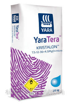 Добриво YaraTera Kristalon Scarlet ЯраТера Кристалон 7.5-12-36 + 4.5MgO + micro 25 кг Нідерланди