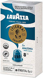 Кава у капсулах Lavazza NESPRESSO Tierra For Amazonia 100% Arabica 10 шт.