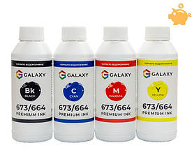 Чорнила 664 GALAXY для Epson сумісні, комплект 4x500 ml (GAL-E664-4x500)