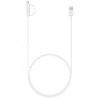 Дата кабель USB 2.0 AM to Type-C + Micro 5P 1.5m white Samsung EP-DG930DWEGRU d