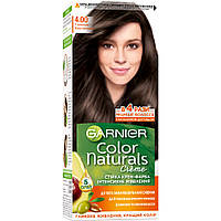 Краска для волос Garnier Color Naturals 4.00 Глубокий темно-каштановый 110 мл (3600542021784)