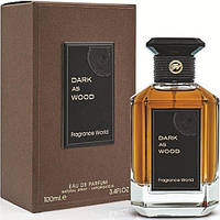 Fragrance World Dark As Wood Eau De Parfum Парфюмированная вода унисекс, 100 мл