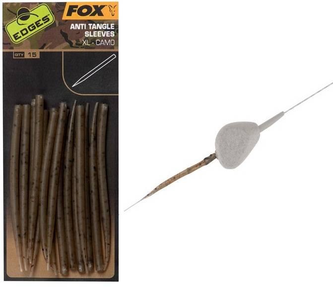 Протизакручувачі Fox Edges Camo XL Anti Tangle Sleeves, 15шт, фото 1