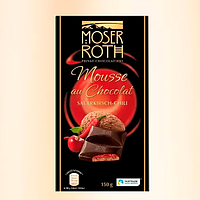 Шоколад «Moser Roth» с вишней и перцем чили. 150гр. Германия.