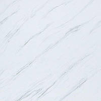 Декоративна плита ПВХ білий мармур 600*600*3mm (S) SW-00001623