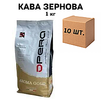 Ящик кофе в зернах Opera Aroma Gold 1 кг ( в ящике 10 шт)
