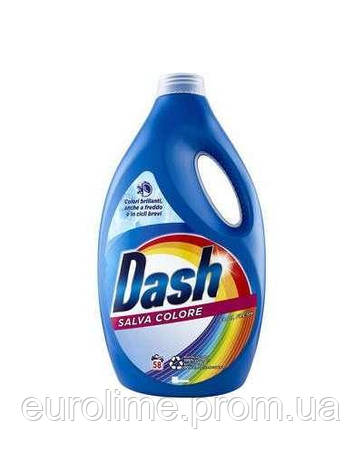 Гель для прання DASH Salva Colore Зберігає Колір ОРИГІНАЛ ІТАЛІЯ 58 прань 2900мл, фото 2