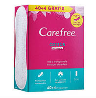 Щоденні прокладки carefree cotton feel normal, 40+4 шт.