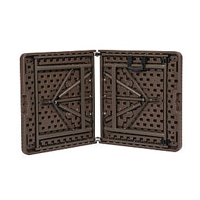 Стіл складаний Time Eco ТЕ-1833, коричневий, 1.22 м, фото 2