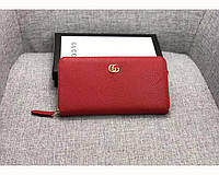 Женский кошелек Gucci (456117) red