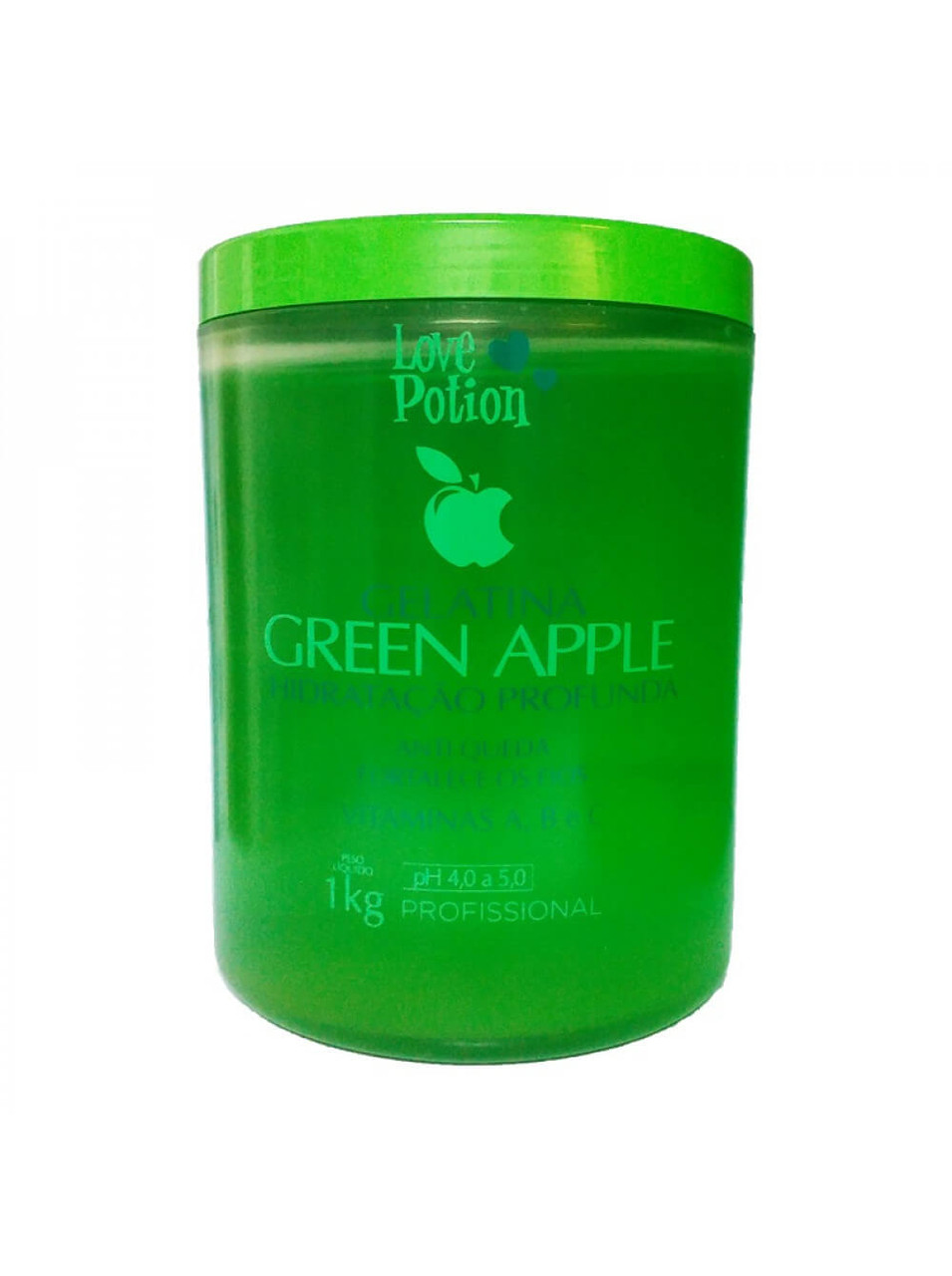 Колаген для волосся Love Potion Gelatina Green Apple (10012-100) 100 г (розлив)