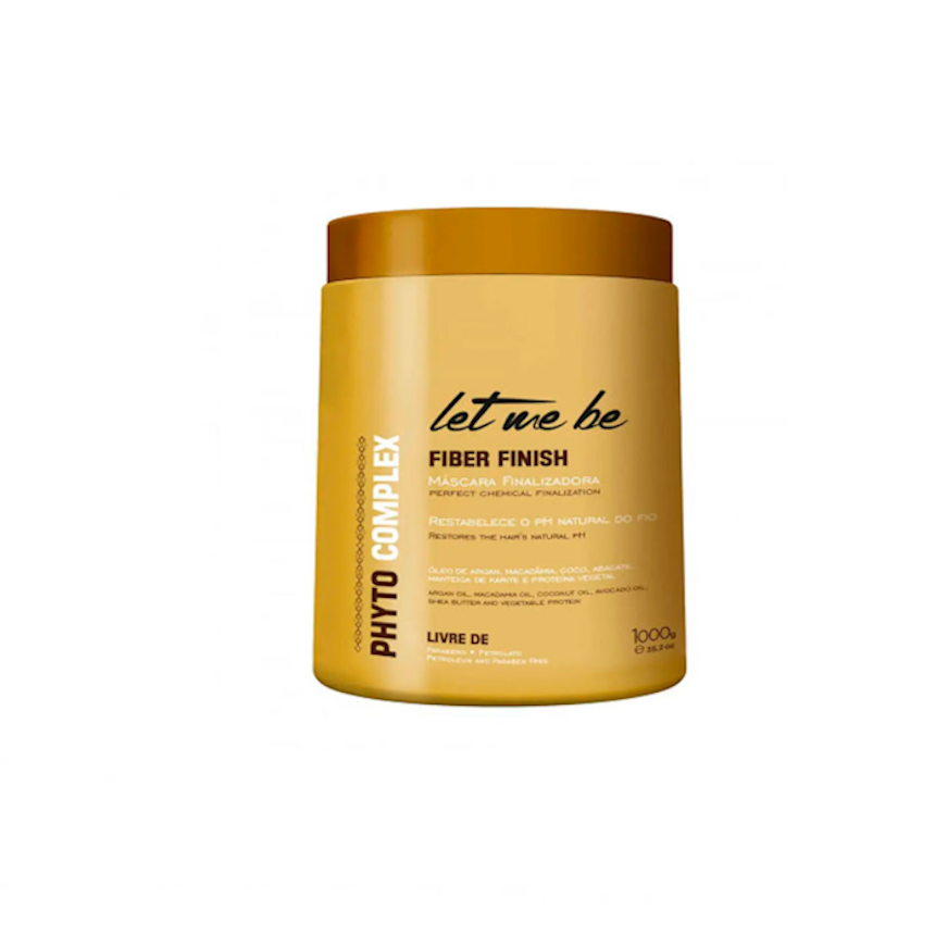 Фінішна маска Let Me Be Phyto Fiber Finish Mask для захисту та відновлення хімічно пошкодженого волосся (13024-200) 200 г (розлив)