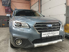 Subaru Outback B15 - Заміна моно LED лінз на лазерні Bi-LED лінзи