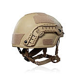 Кевларовий шолом MICH 2000 Team Wendy Койот. Рівень захисту NIJ IIIA, фото 5
