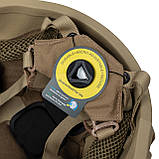 Кевларовий шолом MICH 2000 Team Wendy Койот. Рівень захисту NIJ IIIA, фото 6