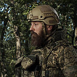 Кевларовий шолом MICH 2000 Team Wendy Койот. Рівень захисту NIJ IIIA, фото 3