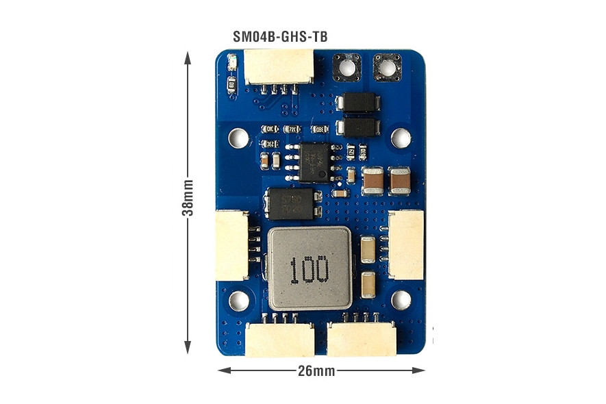 Плата розподілу живлення Matek CANPDB-4A JST-GH