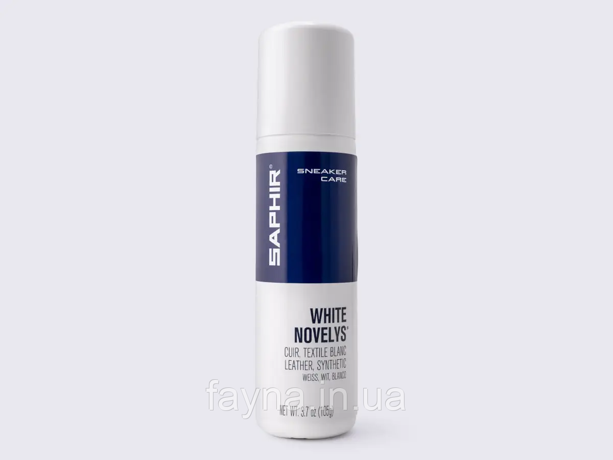 Барвник для білих шкіряних виробів Saphir Novelys White 75ml, фото 1