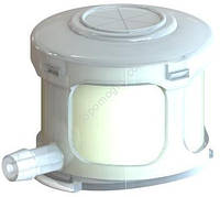 Тепло и влагообменник трахеостомический с портом кислорода одноразовый, стерильный (пеноматериал)