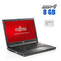 Ноутбук Fujitsu Lifebook E548 / 14" (1366x768) TN / Intel Core i3-7130U (2 (4) ядра по 2.7 GHz) / 8 GB DDR4 /