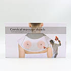 Ударний масажер для шиї та плечей з пультом Cervical Massage Shawls / Вібромасажер / Роликовий масажер, фото 10