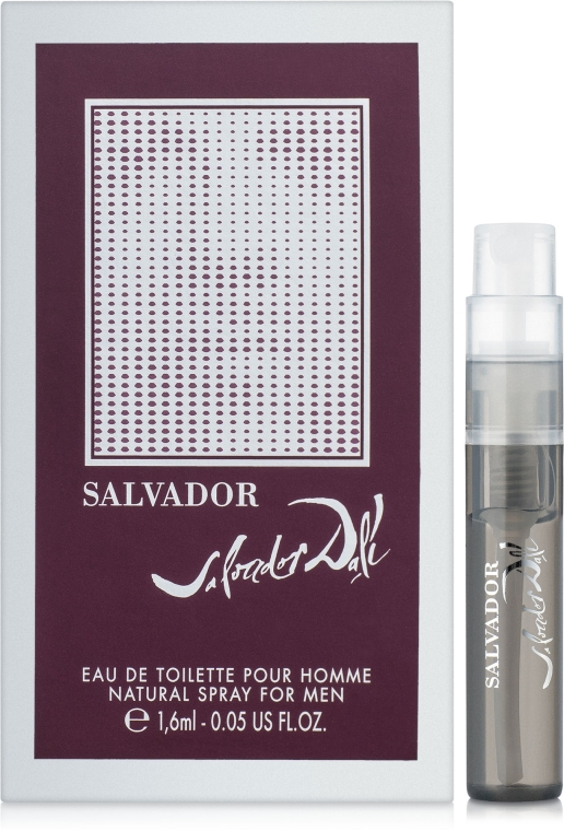 Туалетна вода Salvador Dali Pour Homme для чоловіків — edt 1.6 ml vial