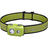 Налобный легкий фонарик Fenix HL16 (Зеленый)