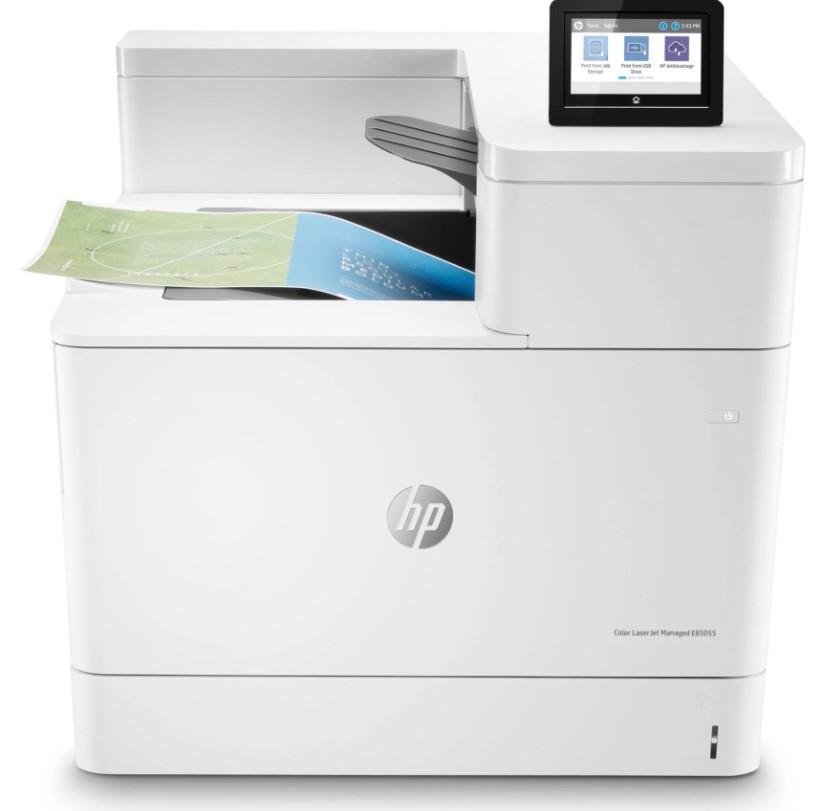 Принтер лазерний HP Color LaserJet Managed E85055dn (T3U66A) кольоровий/1200x1200dpi/56 стор./USB 2.0/Дуплекс Б/у